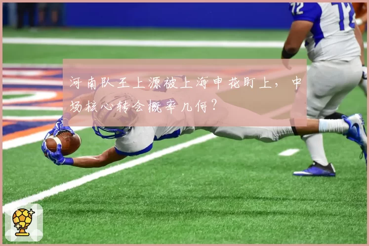河南队王上源被上海申花盯上，中场核心转会概率几何？